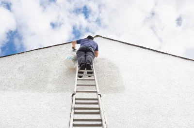 Peinture extérieure à Rouillon — façades et ravalement